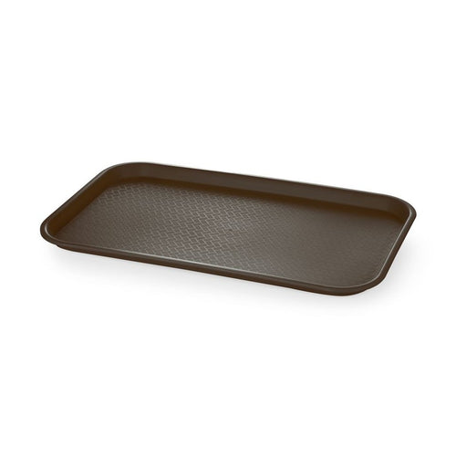 AmerBox Fast-Food-Tablett GN 1/1 – Polypropylen, Braun