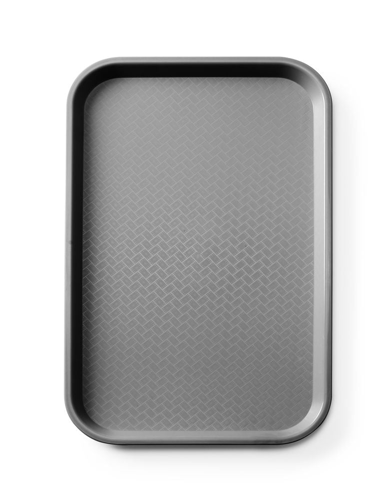 AmerBox Fast-Food-Tablett GN 1/1 – Polypropylen, Schwarz
