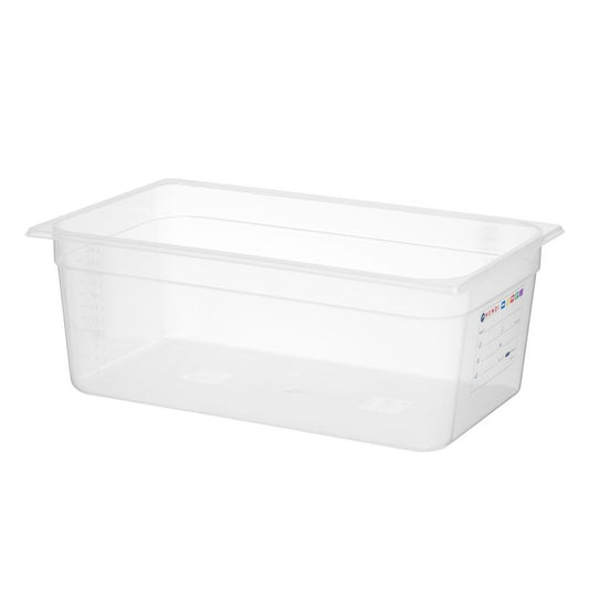 Gastronorm-Behälter 1/1, HENDI, GN 1/1, 9L, Transparent, 530x325x H 65mm HENDI