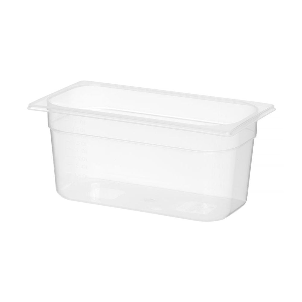Gastronorm-Behälter 1/3, HENDI, Profi Line, GN 1/3, 5,7L, Transparent, 325x176x H 150mm HENDI