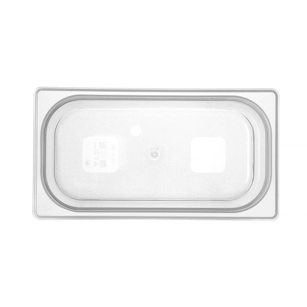 Gastronorm-Behälter 1/3, HENDI, Profi Line, GN 1/3, 5,7L, Transparent, 325x176x H 150mm HENDI