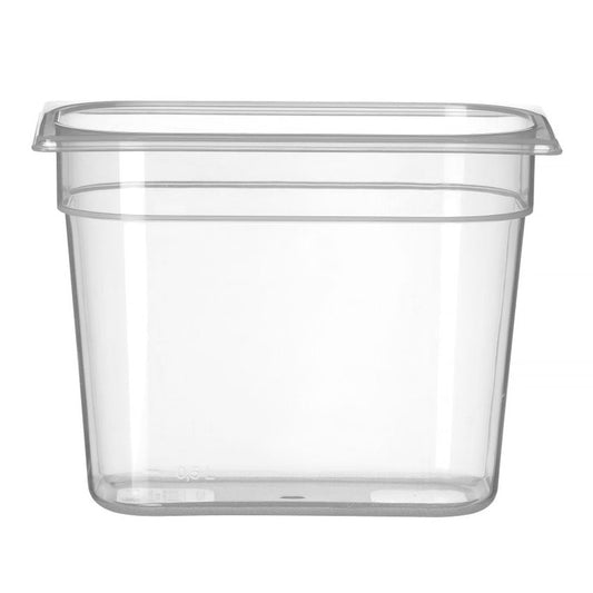 Gastronorm-Behälter 1/4, HENDI, Profi Line, GN 1/4, 4L, Transparent, 265x162x H 150mm HENDI