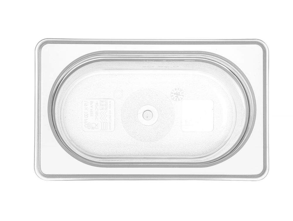 HENDI Gastronorm-Behälter HACCP GN 1/9 – 0,9 L, transparent