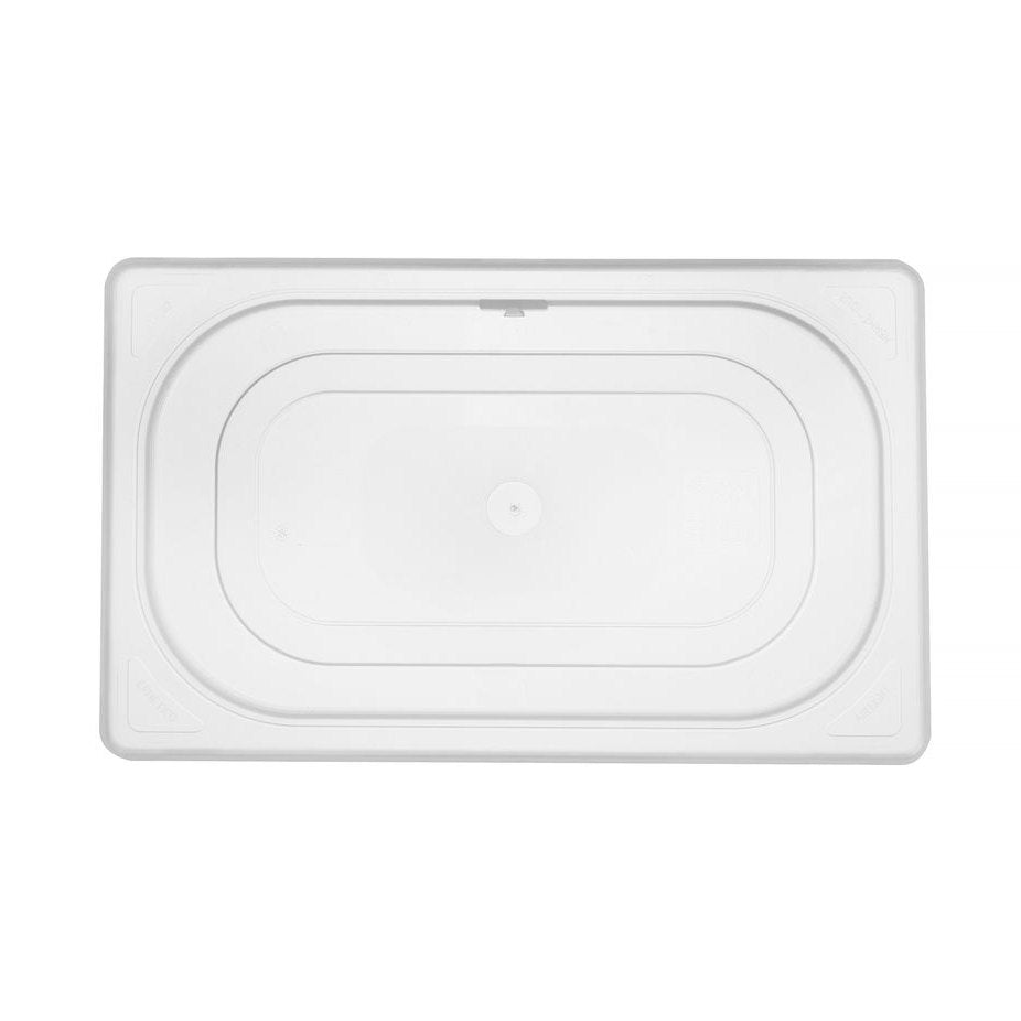 HENDI Gastronorm-Deckel GN 1/4 – transparent, Polypropylen HENDI
