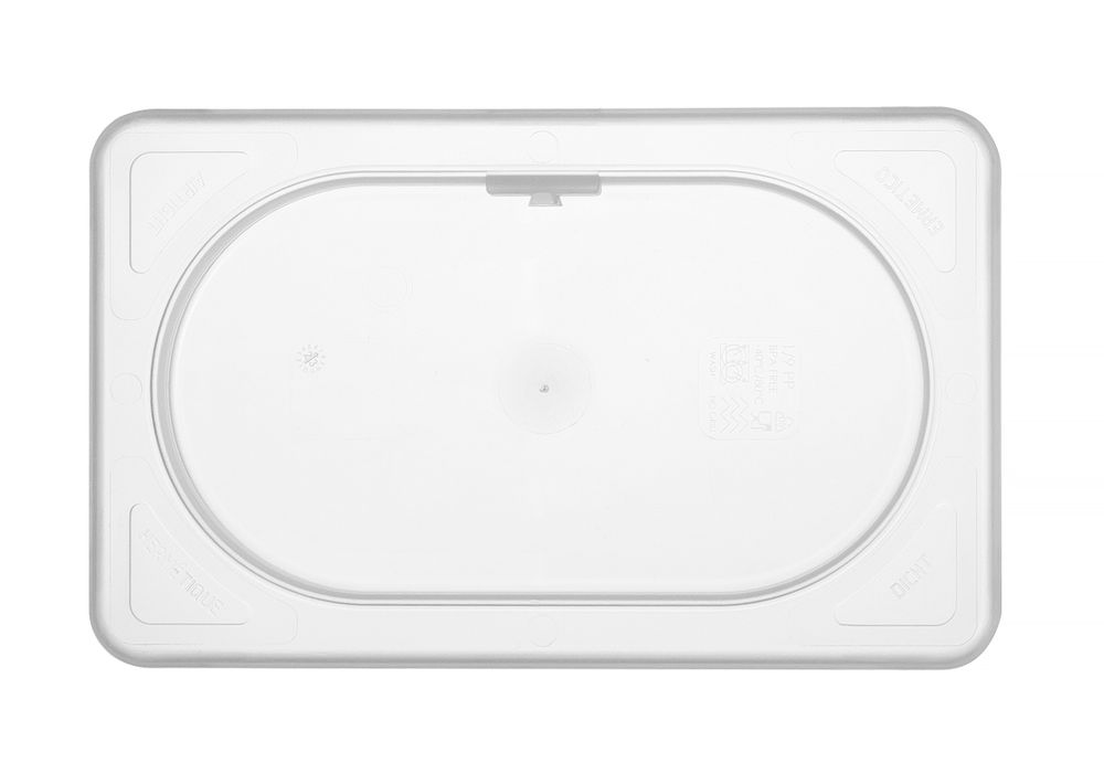 HENDI Gastronorm-Deckel GN 1/9 – transparent, Polypropylen HENDI