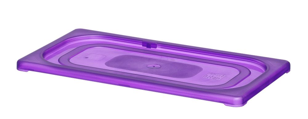HENDI Gastronorm-Deckel violett – GN 1/3, 325 × 176 mm