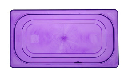 HENDI Gastronorm-Deckel violett – GN 1/3, 325 × 176 mm