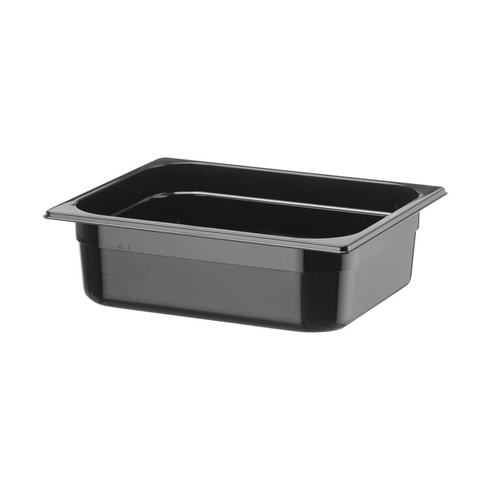 HENDI Gastronorm-Behälter COOL GN 1/2 – 6,1 l, Schwarz