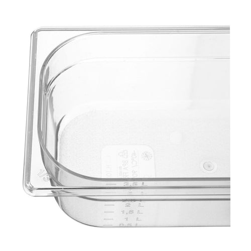 HENDI Gastronorm-Behälter COOL GN 1/3 – 3,8 l, Transparent