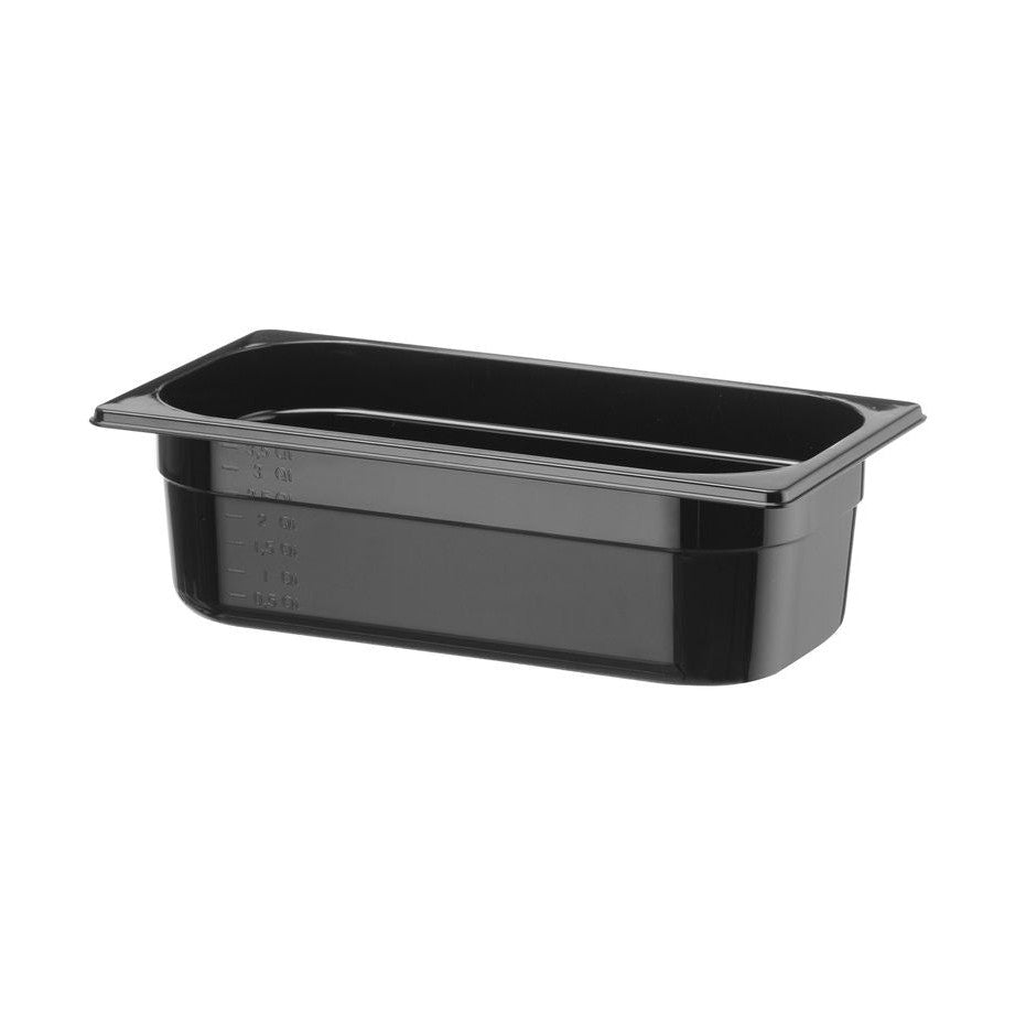 HENDI Gastronorm-Behälter COOL GN 1/3 – 3,8 l, Schwarz