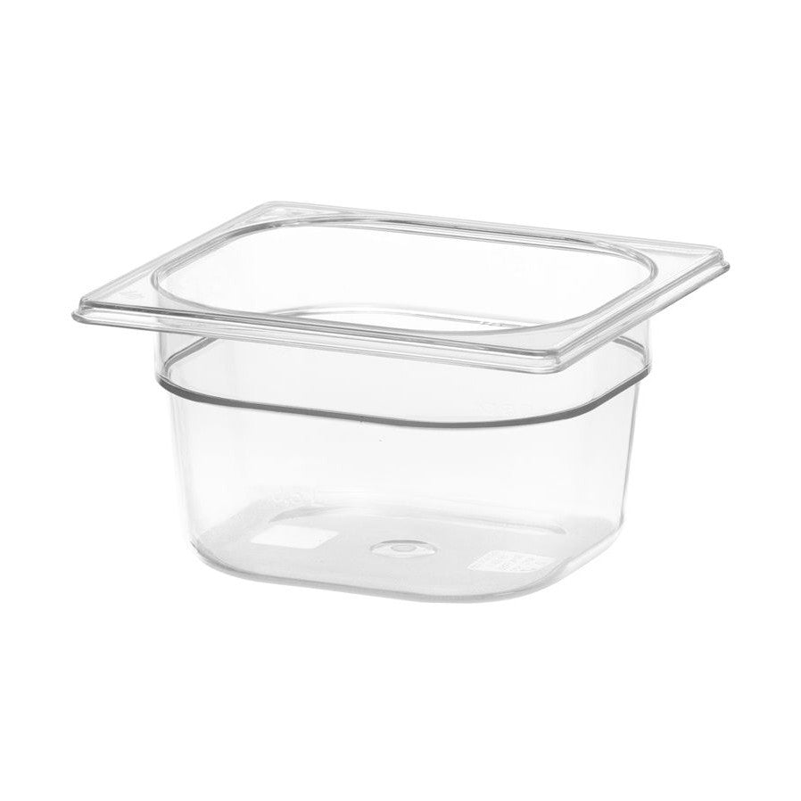 HENDI Gastronorm-Behälter COOL GN 1/6 – 1,6 l, Transparent