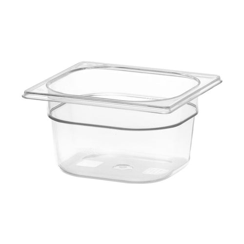 HENDI Gastronorm-Behälter COOL GN 1/6 – 1,6 l, Transparent