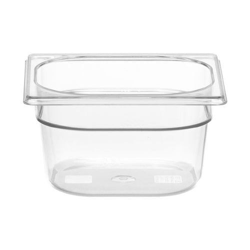 HENDI Gastronorm-Behälter COOL GN 1/6 – 1,6 l, Transparent