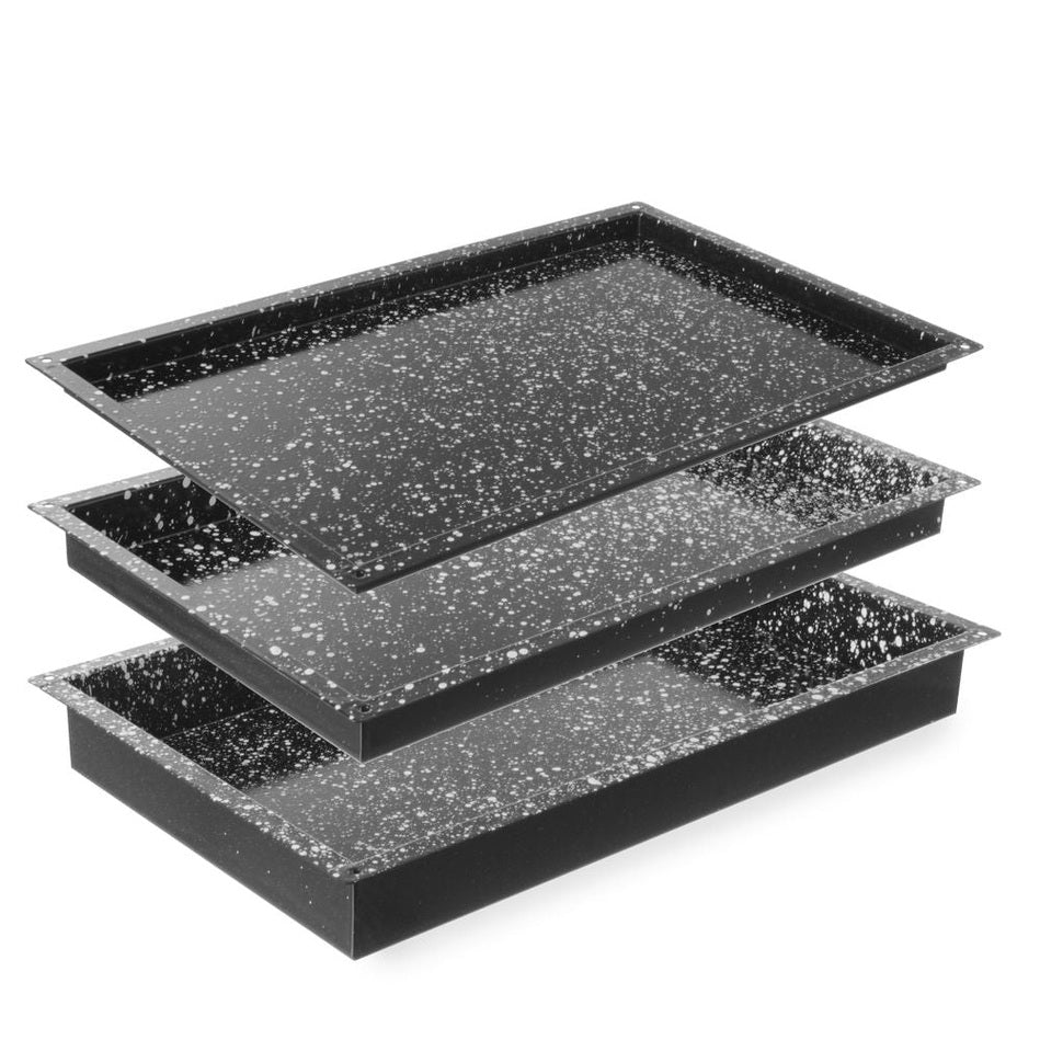 HENDI Blech CONVECTOMAT CLASSIC GN 1/1 – 20 mm hoch, emailliert HENDI