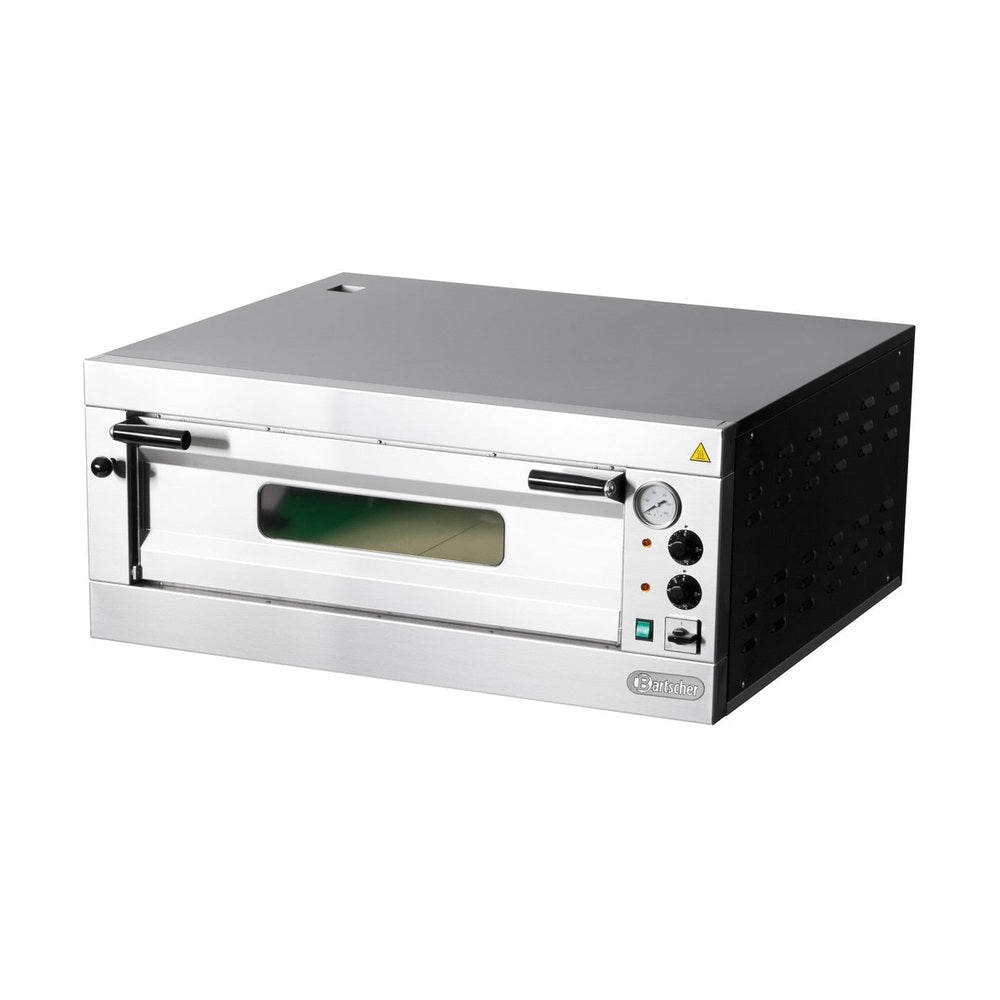 Bartscher Pizzaofen Einkammer E6 – 6 Pizzen Ø 33 cm, tiefe Kammer Bartscher