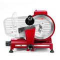 HENDI Aufschnittmaschine Profi Line 220 Rot – Messer Ø 220 mm, 280 W HENDI