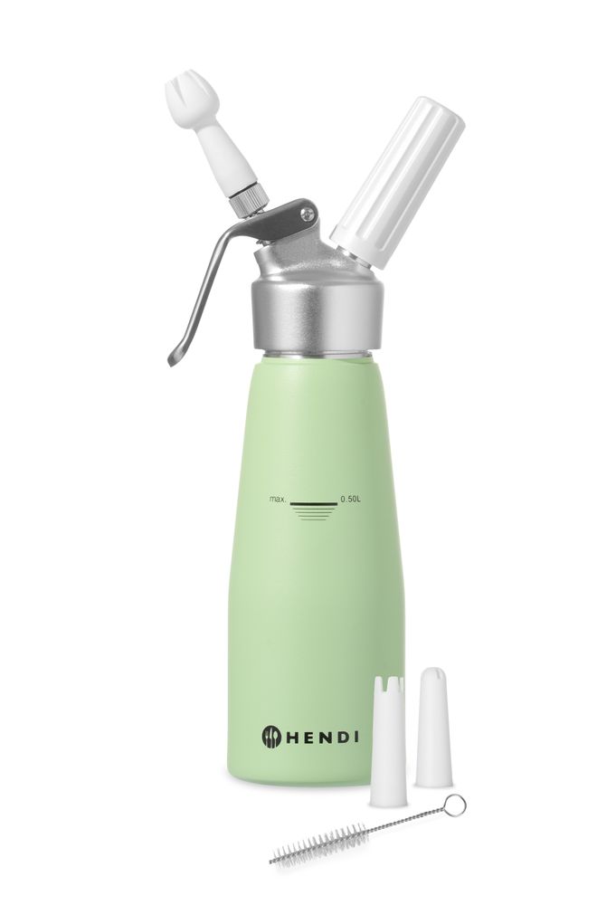 HENDI Sahnespender Kitchen Line – 0,5 L, pastellgrün HENDI