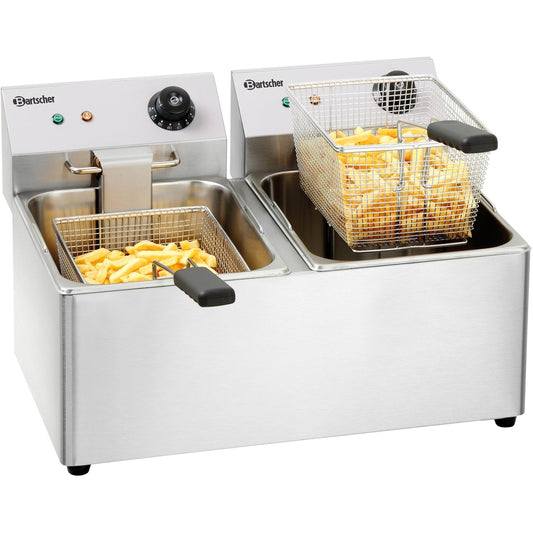 Elektro-Doppel-Fritteuse "Snack IV" Bartscher