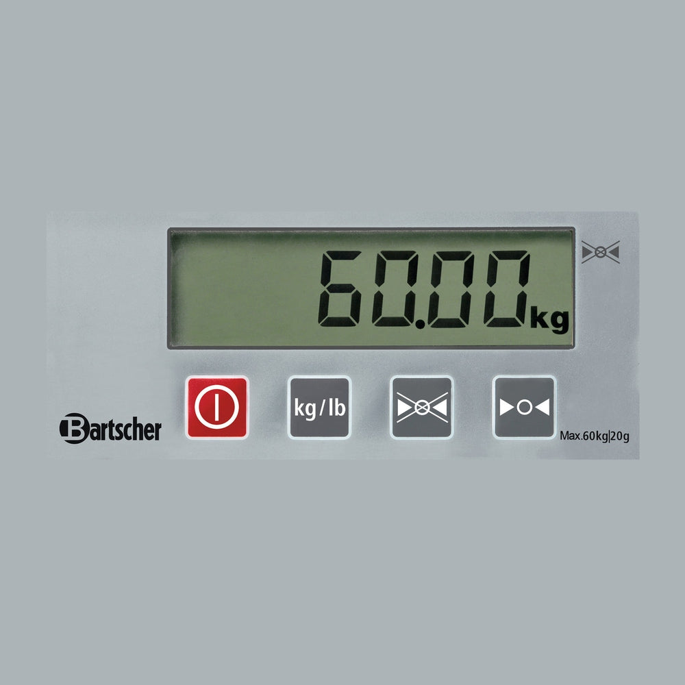 Digitalwaage, 60kg, 20g Bartscher