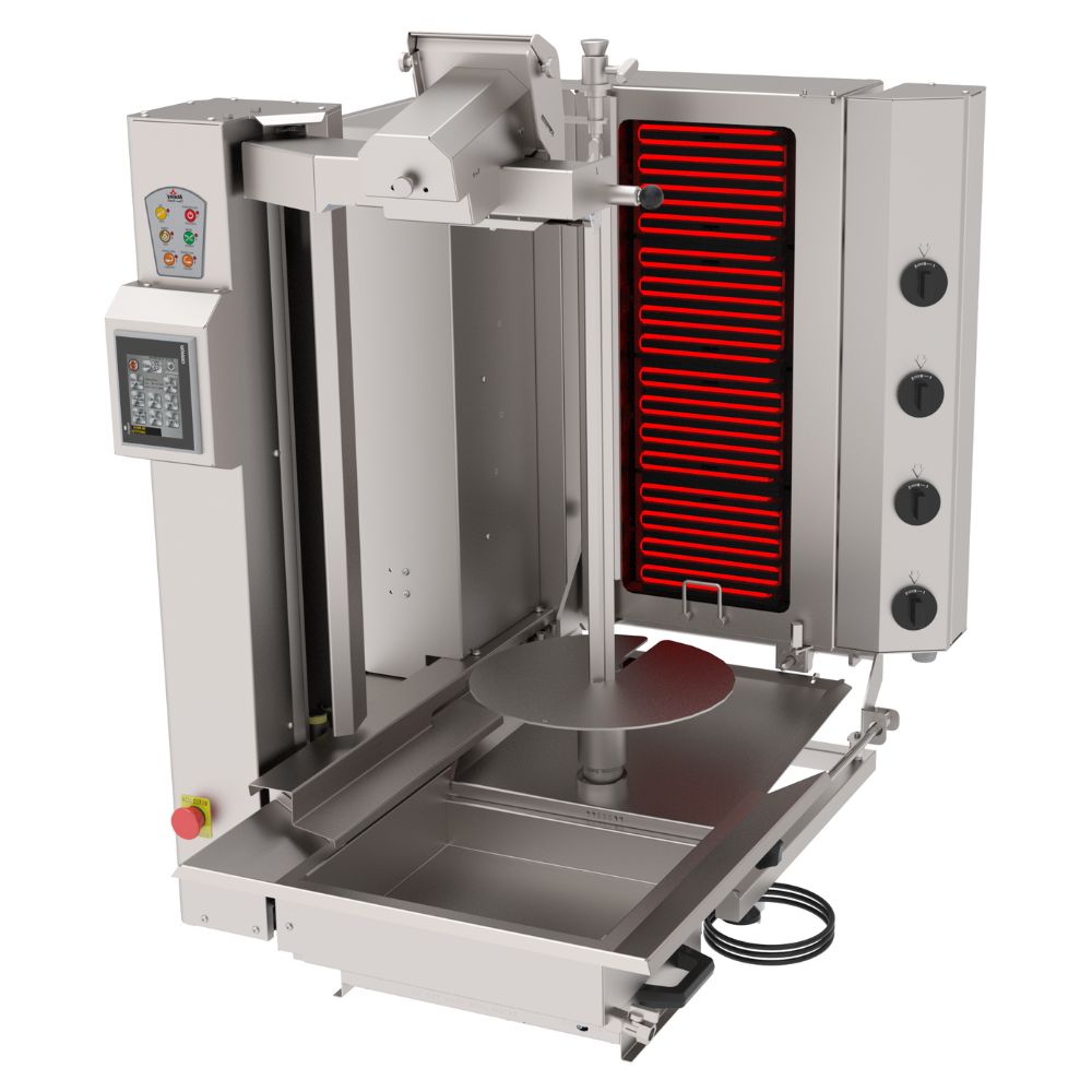 Atalay Dönerroboter Compact Elektro ADR-C1-4E – 4 Heizstrahler Atalay