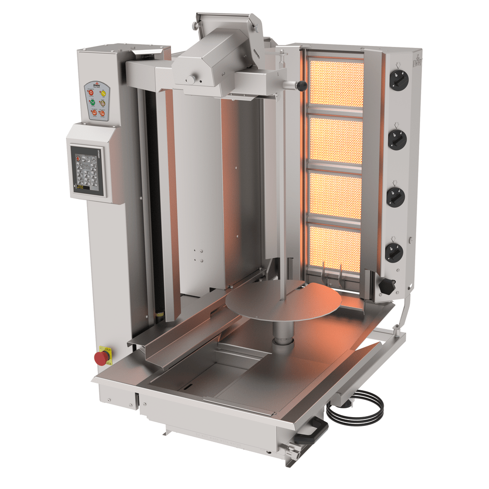 Dönerroboter Compact Gas – 4 Brenner Atalay