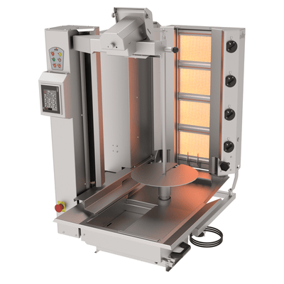 Atalay Döner Robot Compact Gas ADR-C1-4G – 4 Burners, up to 90 kg