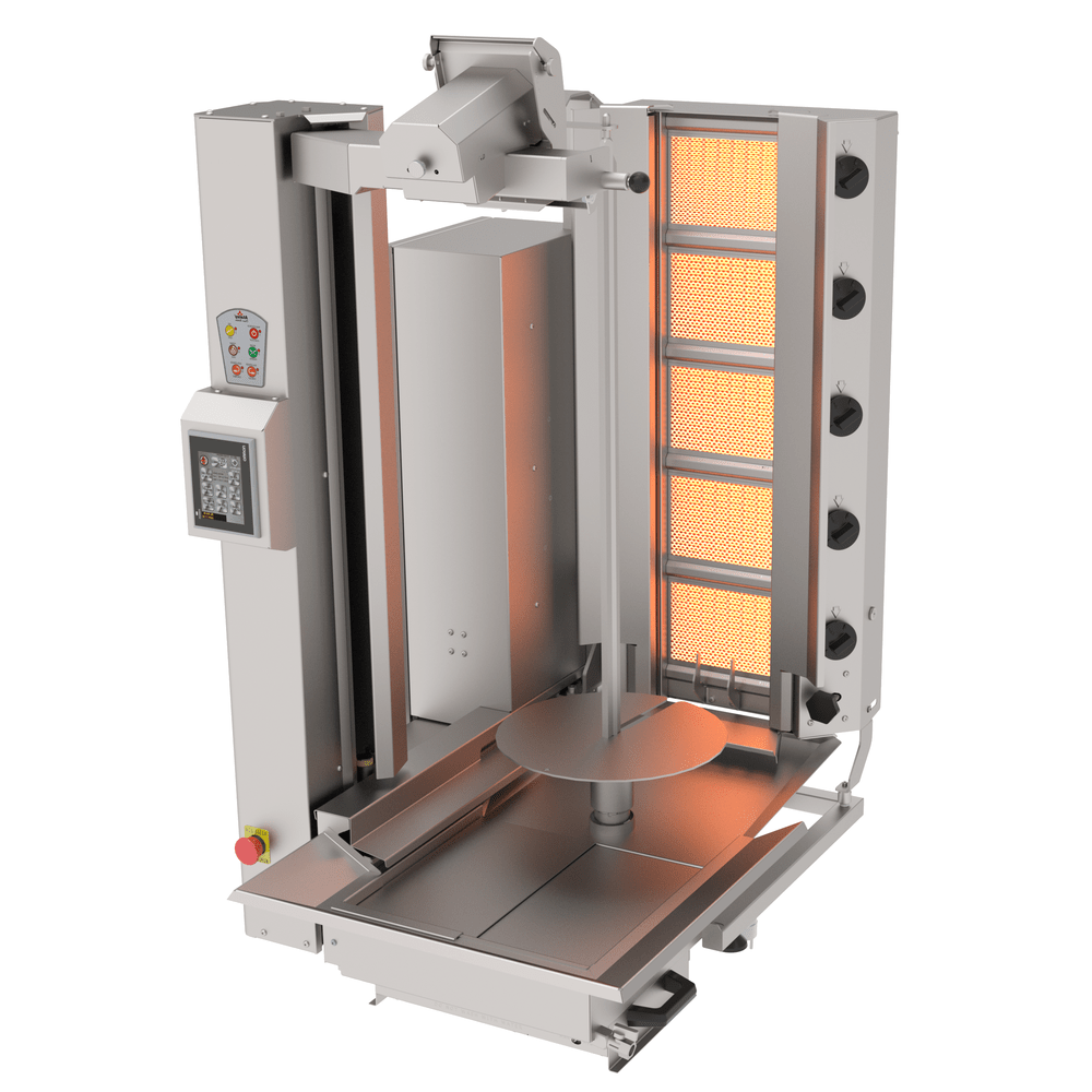 Dönerroboter Compact Gas – 5 Brenner Atalay
