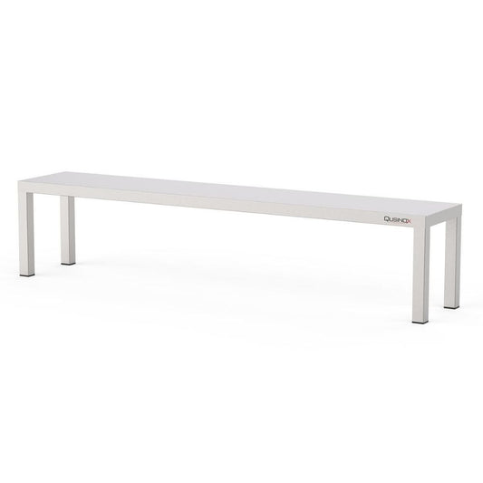 Aufsatzbord, 2000x300x350mm, mit 1 Etage Qusinox