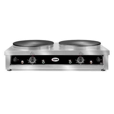 GMG Crêpe Iron CR-D 240 – 2 Plates Ø 40 cm, 2 × 3 kW