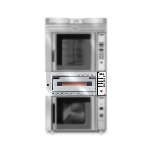GMG - Deckofen zur Ergänzung der GMG GALA-Serie | 6,0 kW 400V GMG