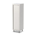 Qusinox Hochschrank 500 × 500 × 2000 mm – Edelstahl, Flügeltür Qusinox