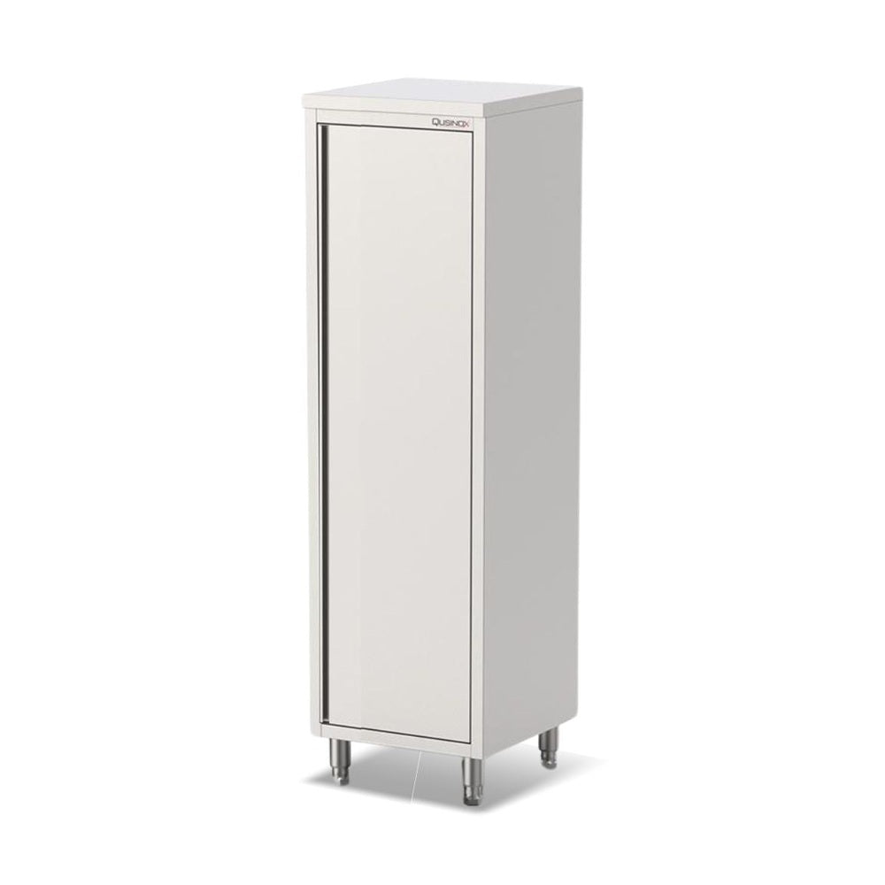 Qusinox Hochschrank 500 × 500 × 2000 mm – Edelstahl, Flügeltür Qusinox