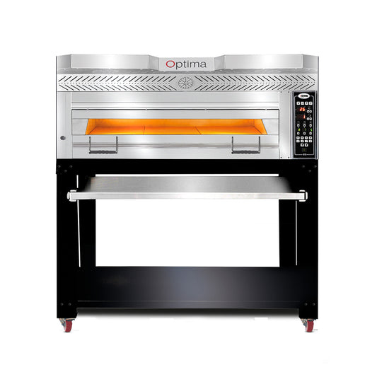 GMG - Bäckerei-& Konditorei Ofen Inkl. Haube & Untergestell - Innenisolierung aus Steinwolle & Schamottstein | 13,3 kW 400V GMG