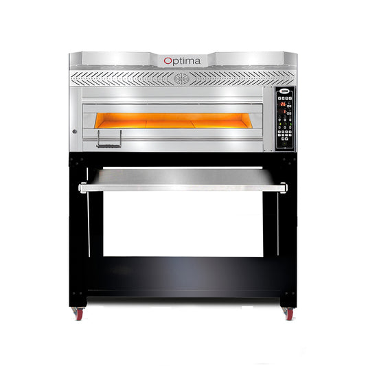 GMG - Bäckerei-& Konditorei Ofen Inkl. Haube & Untergestell - Innenisolierung aus Steinwolle & Schamottstein | 7,5 kW 400V GMG