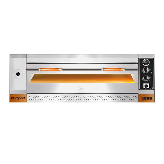 GMG - Pizzaofen - 9x Ø 30 cm | 8 kW,3NAC| 400V | Stapelbar - Vollschamott - 1 Backkammer GMG