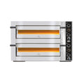 GMG - Pizzaofen PE44 DE - elektrisch - 4+4x Ø30cm | 10kW | 400V - Edelstahl 2 Backkammern GMG