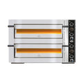 GMG - Pizzaofen PE66 DE - elektrisch - 6+6x Ø30cm | 12kW | 400V - Edelstahl 2 Backkammern GMG