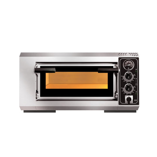 GMG - Pizzaofen PF4040 A elektrisch - 1x Ø 39cm | 3,5 kW | 230V - Edelstahl 1 Backkammer GMG