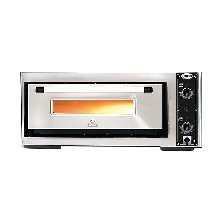 GMG - Pizzaofen PF7070 E elektrisch - 4x Ø34cm | 5 kW | 400V - Edelstahl 1 Backkammer GMG