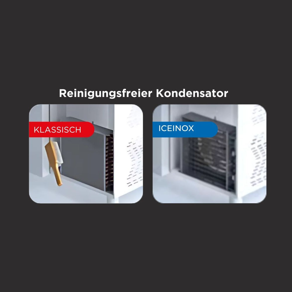 Kühlschrank Edelstahl, VTS 400, mit 1 Tür, 400 Liter, iceinox, 630x650x2000mm iceinox