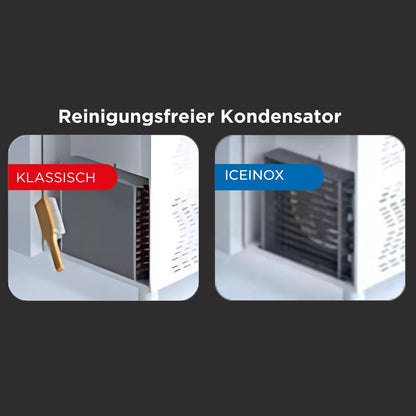 Kühlschrank Edelstahl, VTS 400, mit 1 Tür, 400 Liter, iceinox, 630x650x2000mm iceinox