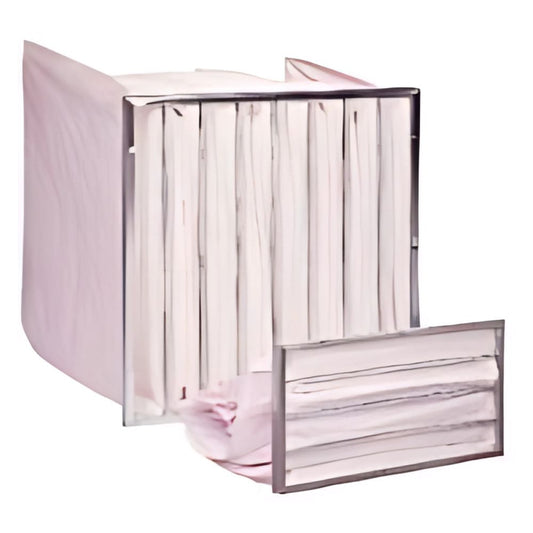 Taschenfilter F7 für Abluftreinigungsanlagen, 490x287x600mm Qusinox