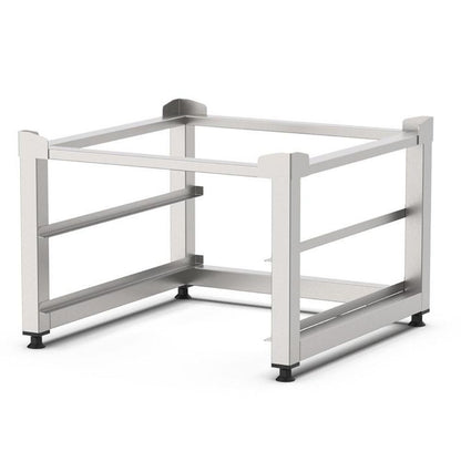 Untergestell für Frontlader-Geschirrspülmaschinen, 600x600x400mm Qusinox