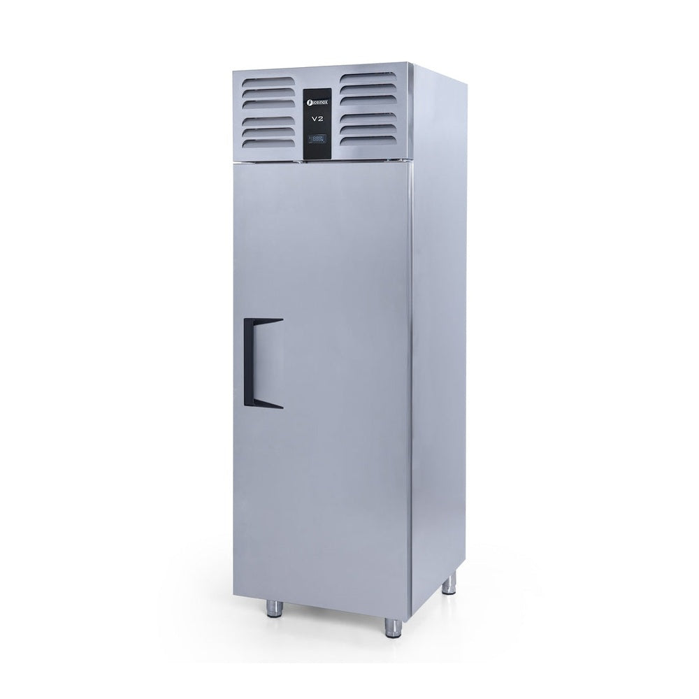 Kühlschrank Edelstahl, VTS 400, mit 1 Tür, 400 Liter, iceinox, 630x650x2000mm iceinox