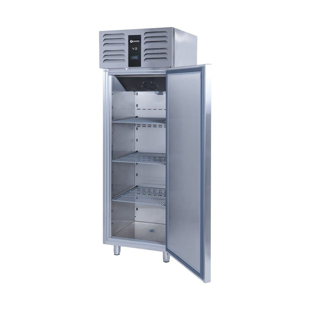 Kühlschrank Edelstahl, VTS 400, mit 1 Tür, 400 Liter, iceinox, 630x650x2000mm iceinox
