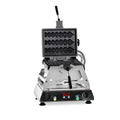 GMG - Waffeleisen Rondo - 3x 6 x 20 x 1,4cm - Wechselbare Backplatte aus Gusseisen - 180° drehbar - 50° bis 300°C - Gehäuse Edelstahl - mit Timer GMG