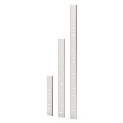 Wandbord, 1500x300x700mm, mit 2 Etage Qusinox