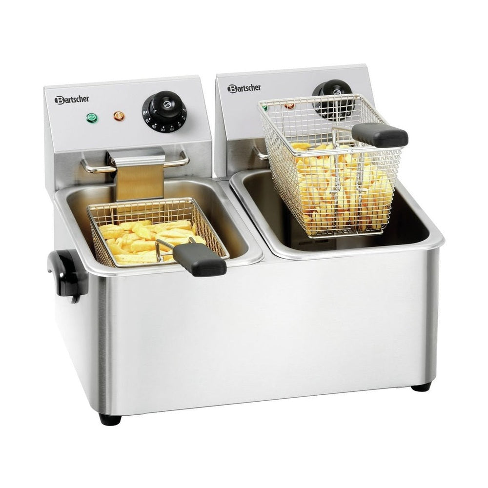 Elektro-Doppel-Fritteuse "Snack II" Bartscher
