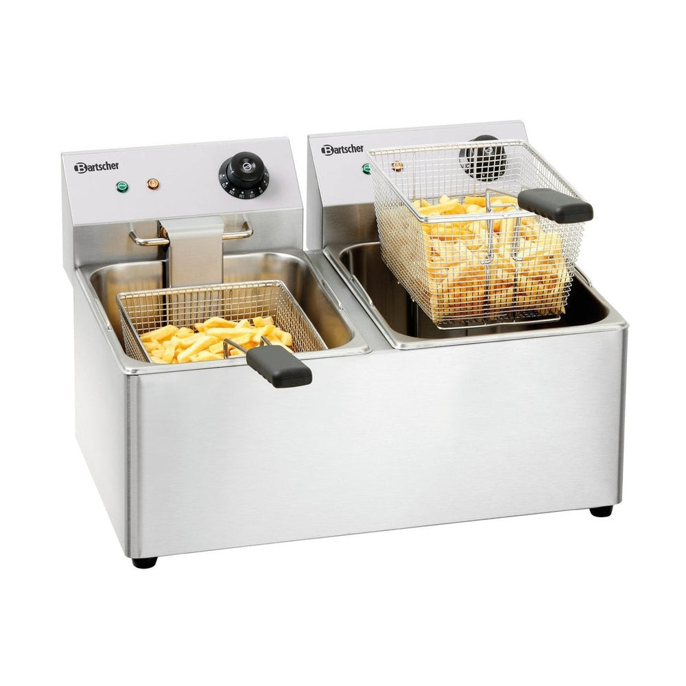 Elektro-Doppel-Fritteuse "Snack IV" Bartscher