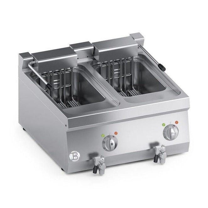 Elektro-Fritteuse 2 Becken à 11 Liter Bartscher